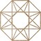 Ekena Millwork Guardian Wood Fretwork Pierced Ceiling Medallion, Red Oak, 40"OD x 15 1/2"ID x 3/8"T CMWP40X40X0375GDRO - alternate 5